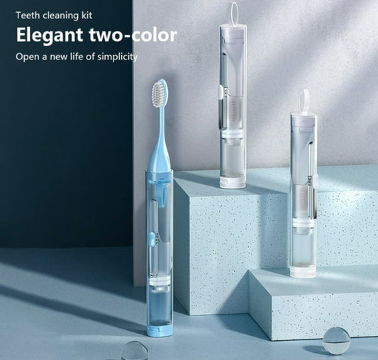 Cepillo de dientes dispensador crema